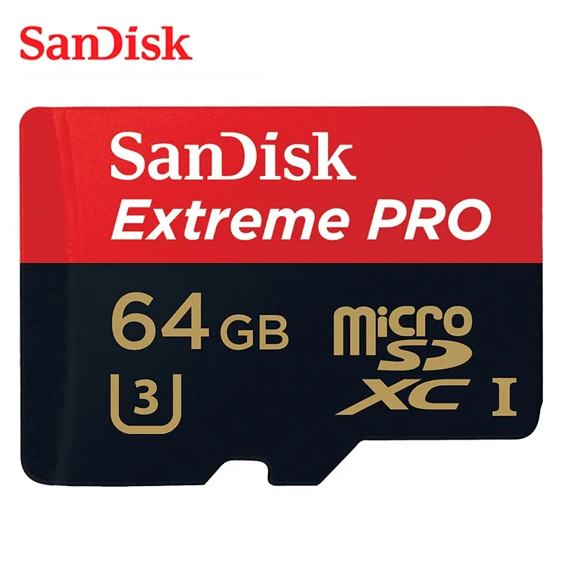 SanDisk Extreme Pro 32 GB карта памяти micro SD Card 64 128 microSD карты 95 МБ/с. Class10 U3 картао де memoria|cartao de