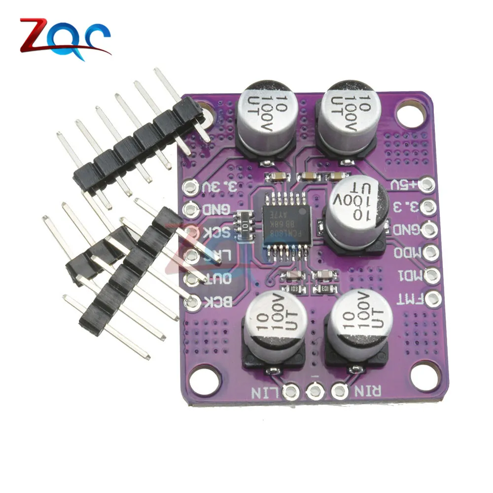 PCM1808 105dB SNR аудио стерео ADC односторонний аналоговый вход декодер 24bit усилитель