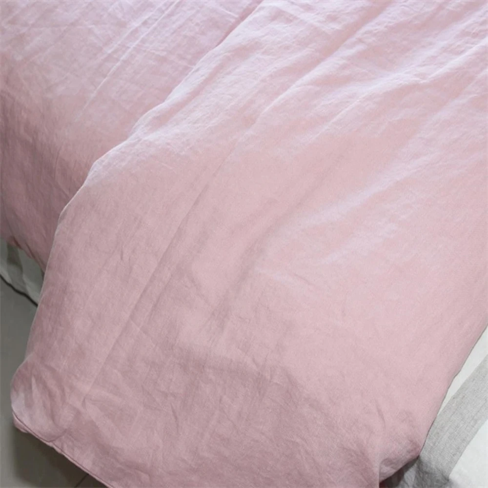 Оксфордский Комплект постельного белья из чистого льна Королевский льняной