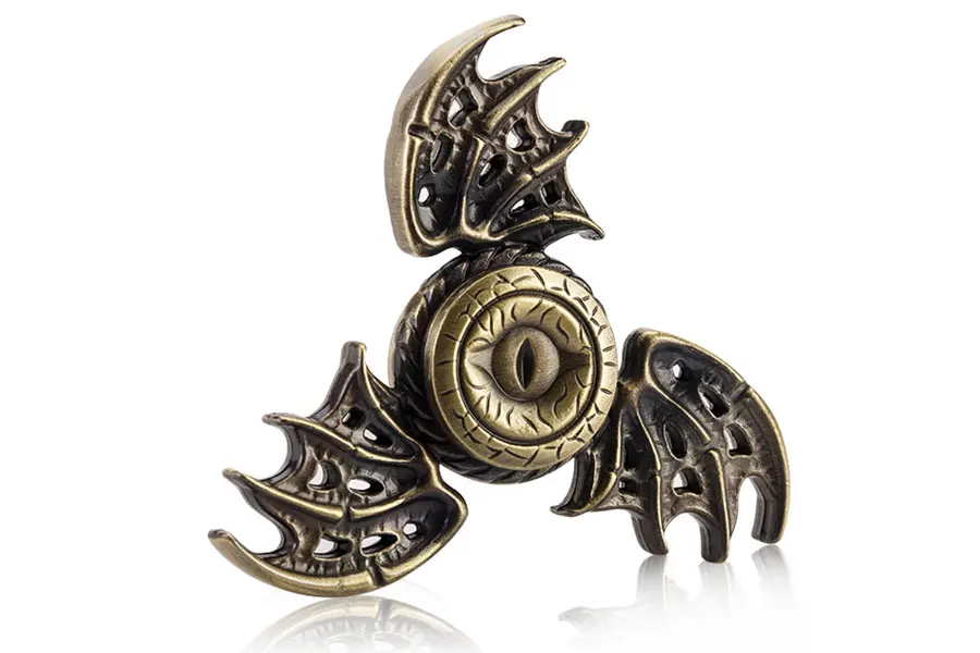 Горячий металл Tri spiner Дракон EDC Непоседа Игрушечные лошадки Игра престолов ручной