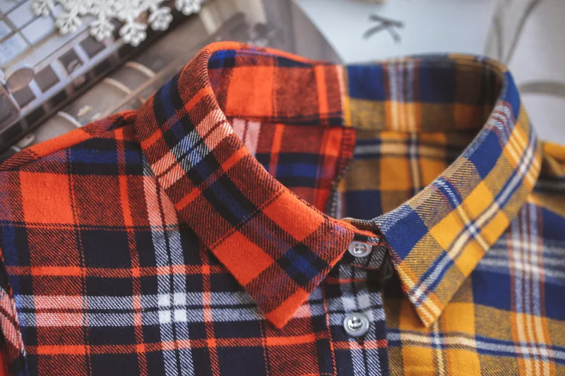 Double Patch Colorful Checkered Red Yellow Necklace Vest Shirt turn down detachable fashion shirt sweater false collar necklace | Женская