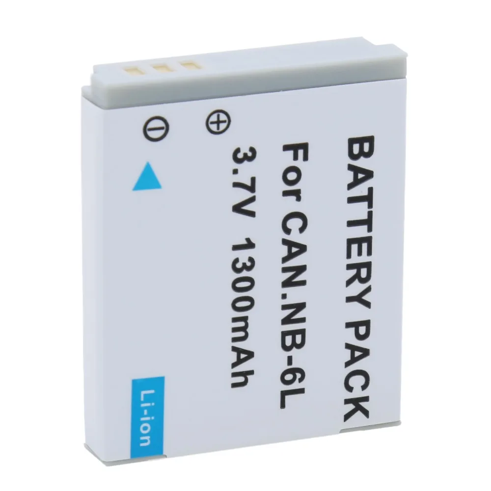 Аккумулятор для Фотоаппарата Canon Power-shot SX520 HS SX530 SX600 SX610 SX700 SX710 IXUS 85 95 1300 200 210, 1 шт., 105 мАч