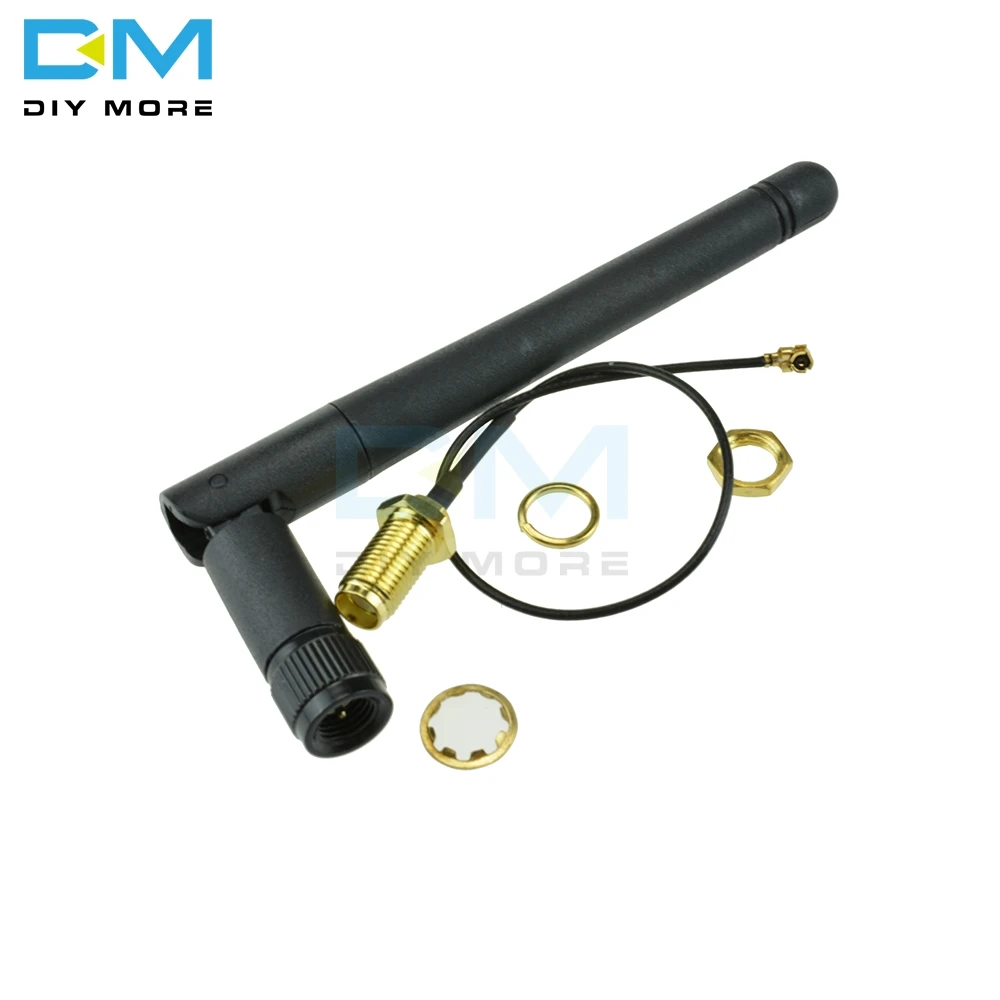 11 см 2 4 г Беспроводной антенна SMA палка 2dB 2.5dB усиления для NRF24L01 PA CC2500 модуль 20 IPX