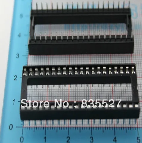 60 шт./лот 40PIC Блок 40, блок 40-контактный микроконтроллер pin IC chip монтажное гнездо IC seat
