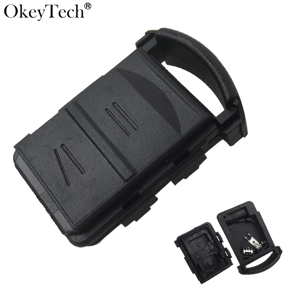 

Okeytech High Quality 2 buttons Remote Case Shell For Opel Corsa Vauxhall Car Key with battery holder no words on the backside