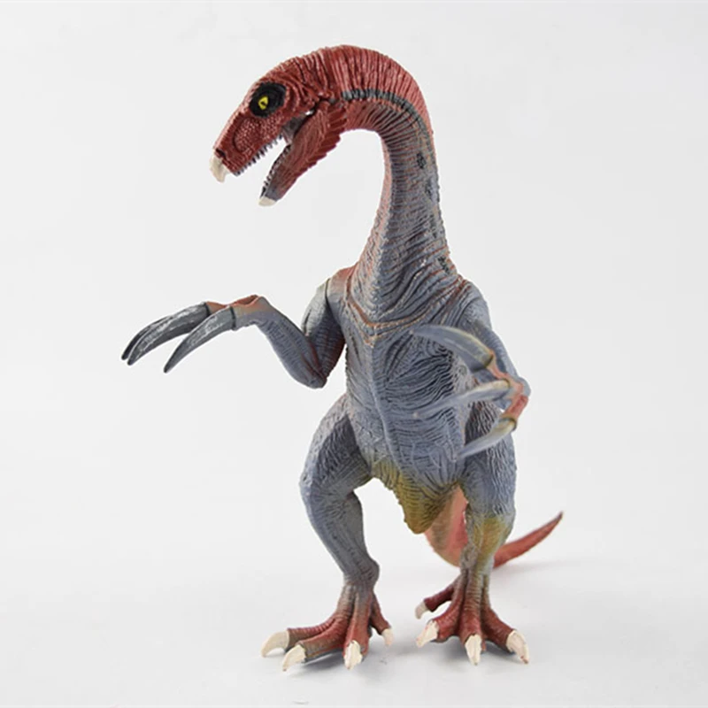 Имитация парка Юрского периода твердый динозавр модель игрушки Therizinosaurus
