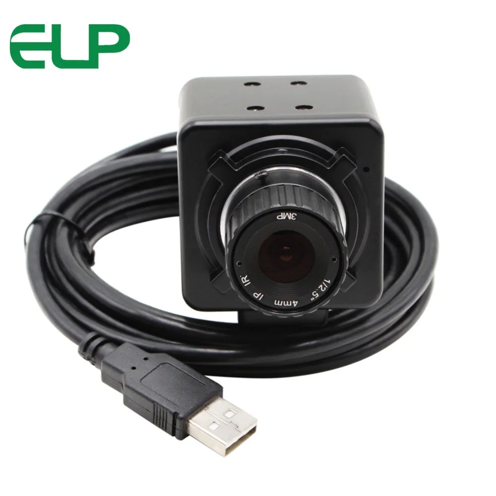 

480P Mini Webcam CMOS OV7725 Industrial mini usb camera with 4/6/8mm manual focus CS mount lens for PC Computer