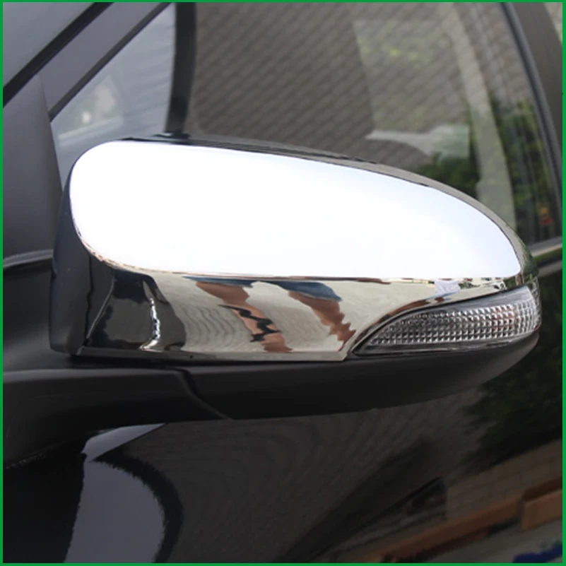 Накладка на зеркало заднего вида для Toyota Corolla Altis e170 2014 2015 2016 2017 хромированный АБС