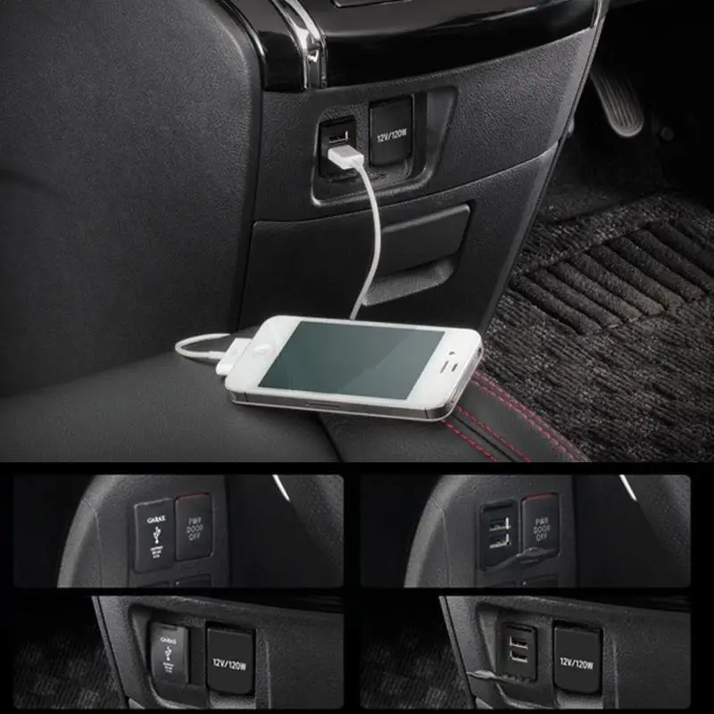 Розетка для автомобиля 5 В 2 1 а с USB-портами | Автомобили и мотоциклы