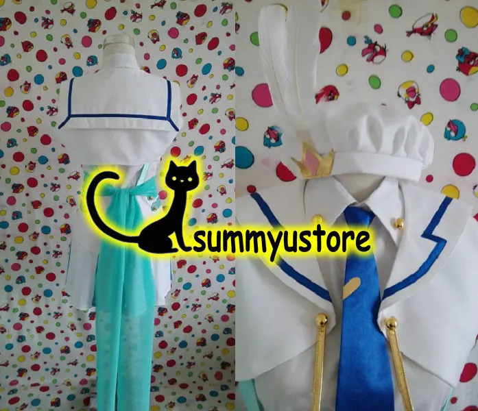 

Free Shipping!Love Live! Wonderful Rush Maki Nishikino white uniform Cosplay Costume ! Acceptable order
