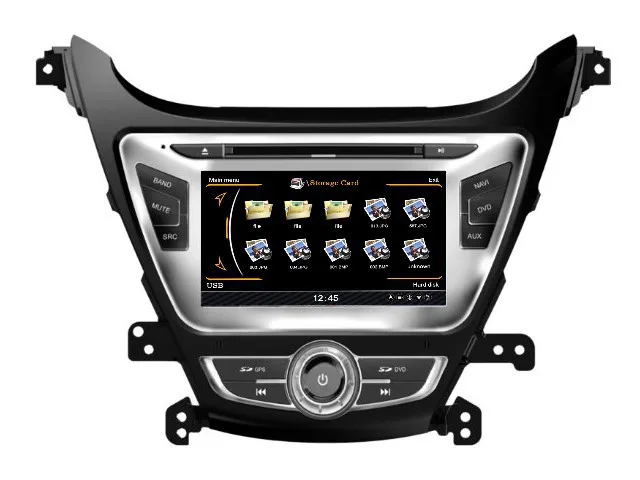 Для Hyundai Elantra 2014 ~ 2015 телефон с радио ТВ DVD iPod BT 3G Wi Fi HD экран мультимедийная