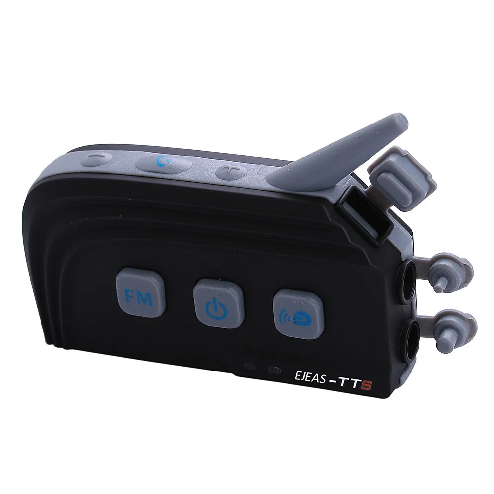 Ejeas TTS Motorcycle Helmet Bluetooth Interphone Headset Wireless Intercom 6 Riders Intercomunicador 1200M BT | Автомобили и