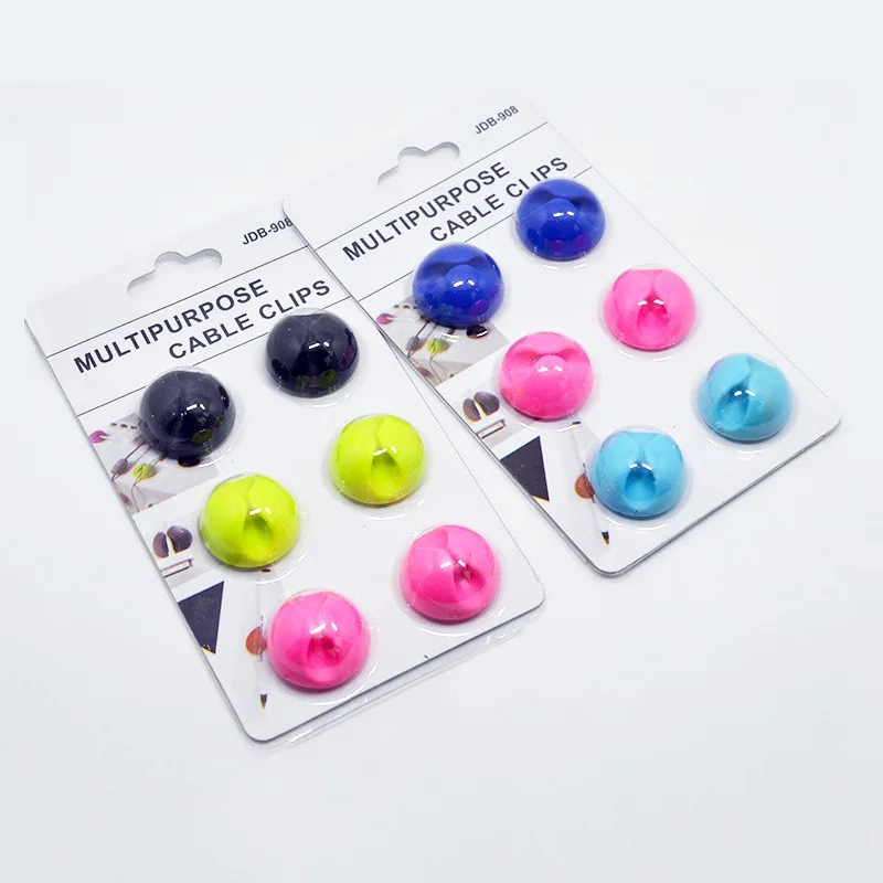 Настольный кабельный зажим AINGSLIM 6 шт./лот органайзер держатель шнура система