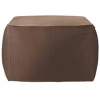 Levmoon квадратный Beanbag диван-стул для взрослых подушечка на сиденье Bean Bag покрывало для кровати без наполнения крытых Beanbag - Цвет: Коричневый
