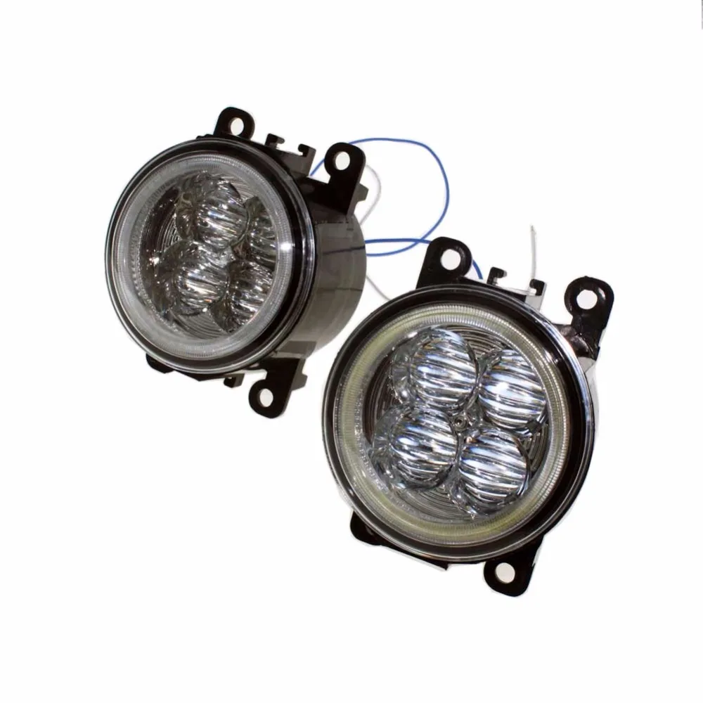 Для Peugeot 207 SW Estate WK _ 2007-2012 Стайлинг автомобиля бампер ангельские глазки