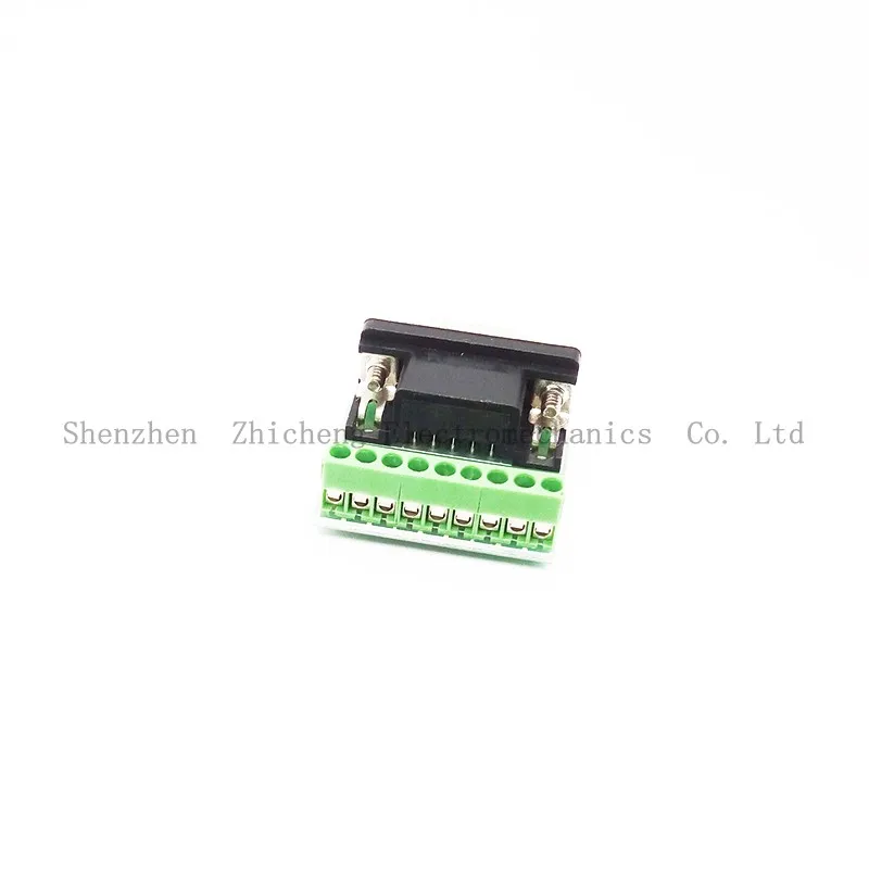 9Pin DB9 solderlessterminal женский/мужской RS232 RS485 В комплект поставки входит адаптер |
