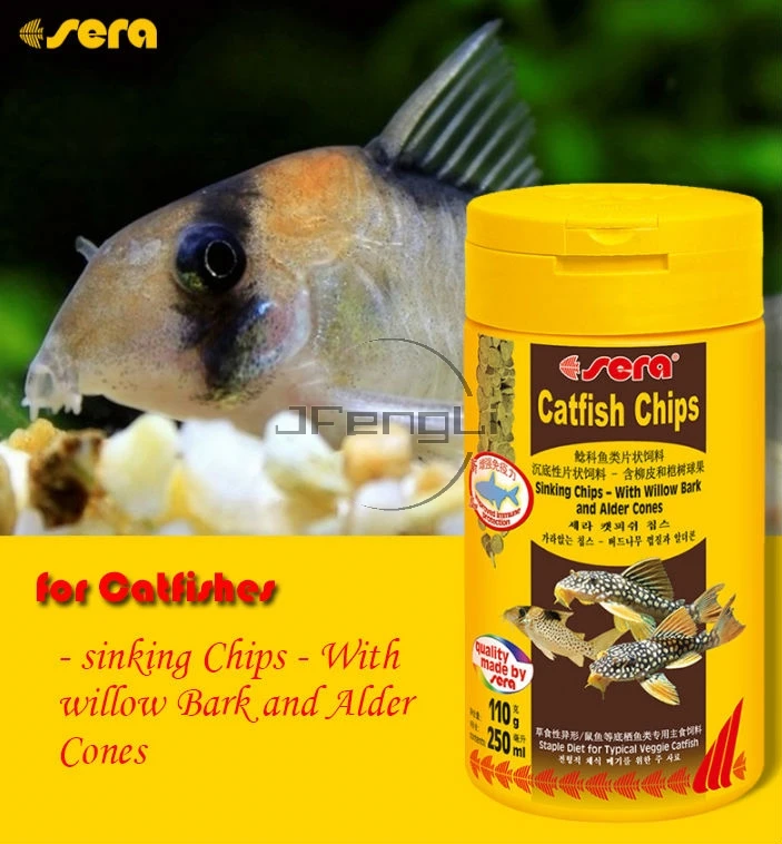 JFENGLI Sera чипсы для сомов тропический Овощной комод Fect Pleco корм Спирулина