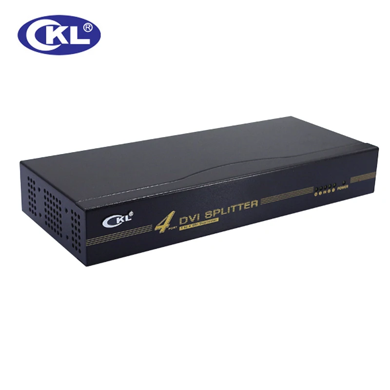 CKL DVI 94E 4 порта сплиттер 1x4 коробка|ckl|boxbox box |