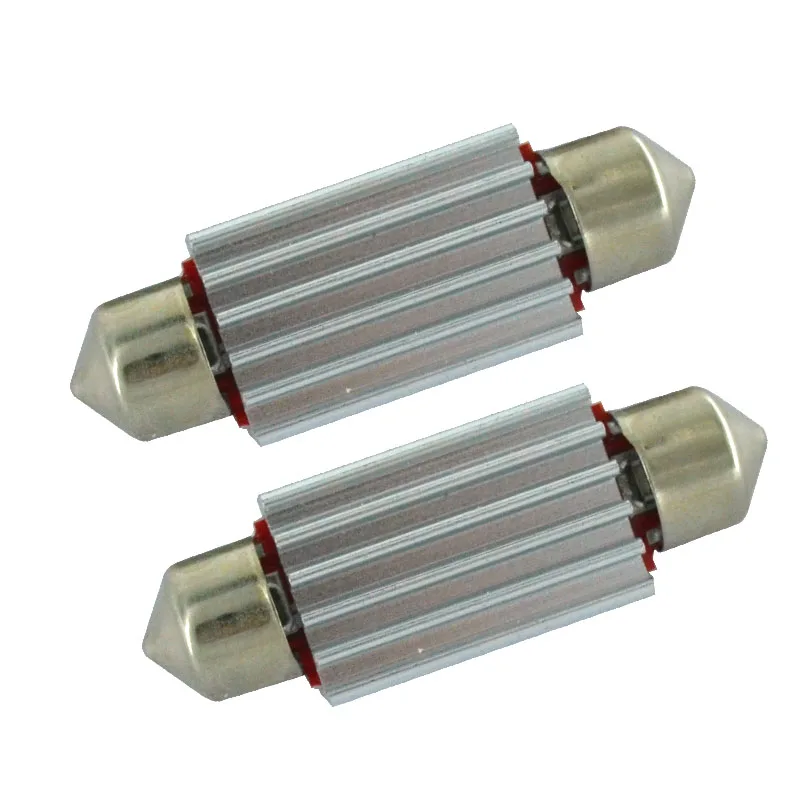 100 шт. гирлянда C5W 31 мм 36 39 41 без полярного 0.12A 18 27 30 33 SMD 3014 лампы для внутреннего