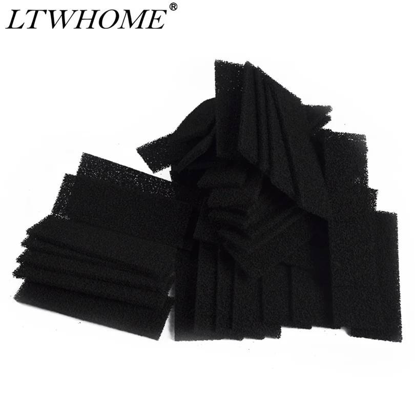 LTWHOME совместимые Углеродные поролоновые фильтры подходят для фильтра Fluval U3