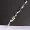 Light green Высокое качество, простая стеклянная ручка, держатель для ручки, красивый цветной стеклянный держатель для ручки, бизнес подарок, Офисная канцелярия, канцелярские принадлежности - Цвет: Light green