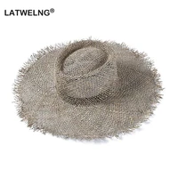 fashion breathable green straw beach sun hats for women hat size 56 57 cm cool ladies summer hat dropshipping wholesale