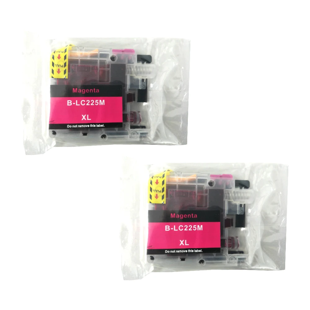 

2PK LC225XL Magenta Full Ink Cartridges For Brother DCP-J562DW MFC-J480DW MFC-J680DW MFC-J880DW J4120DW J4420DW J4620DW J4625DW