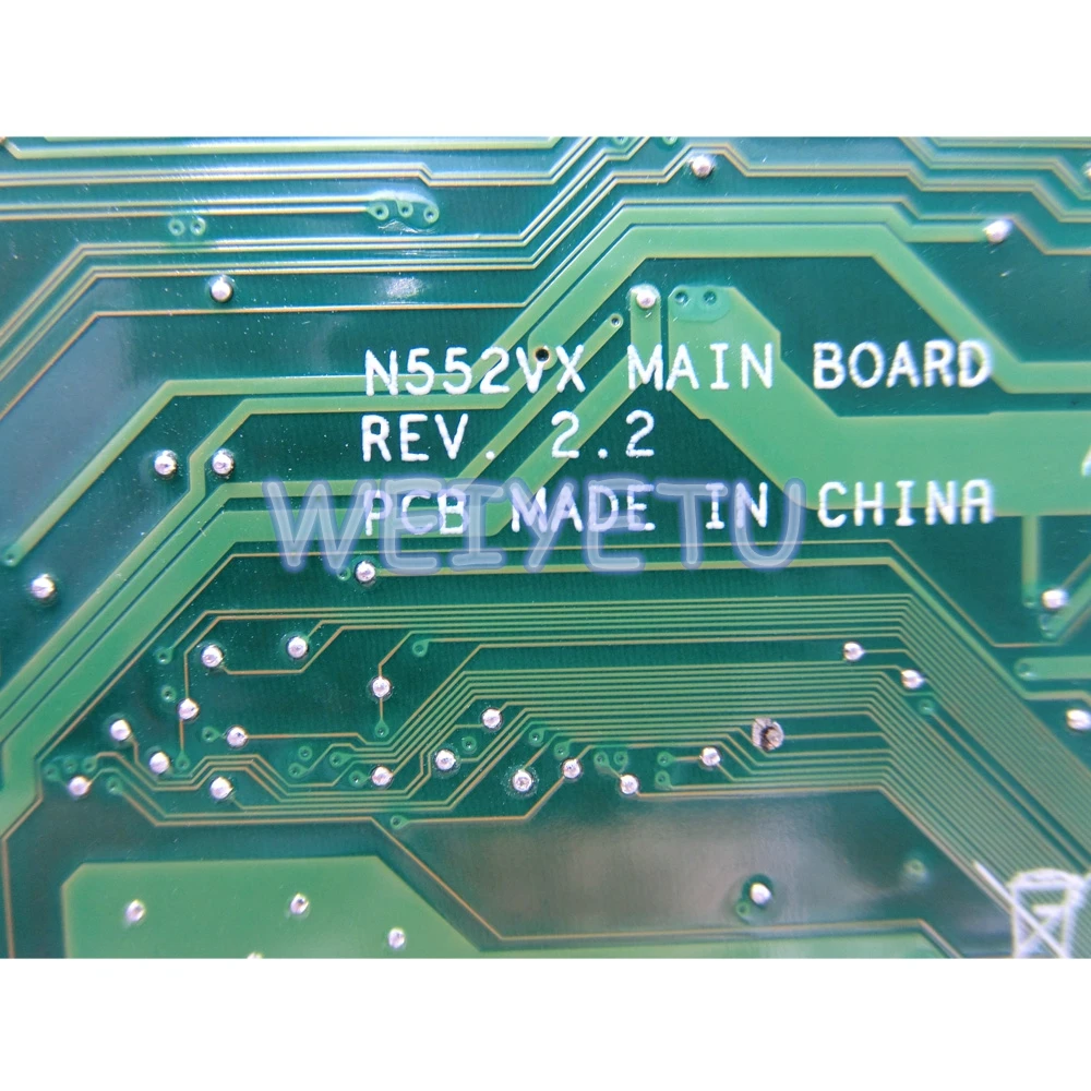 N552VX MB_0M I7 6700HQ Процессор GTX950M/2 ГБ может использоваться как ноутбук материнская