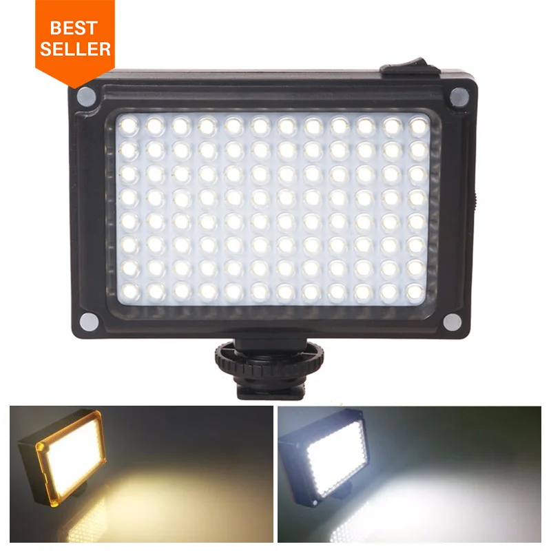 Ulanzi 96 LED телефон видео свет фото освещение на камеру Горячий башмак Светодиодная