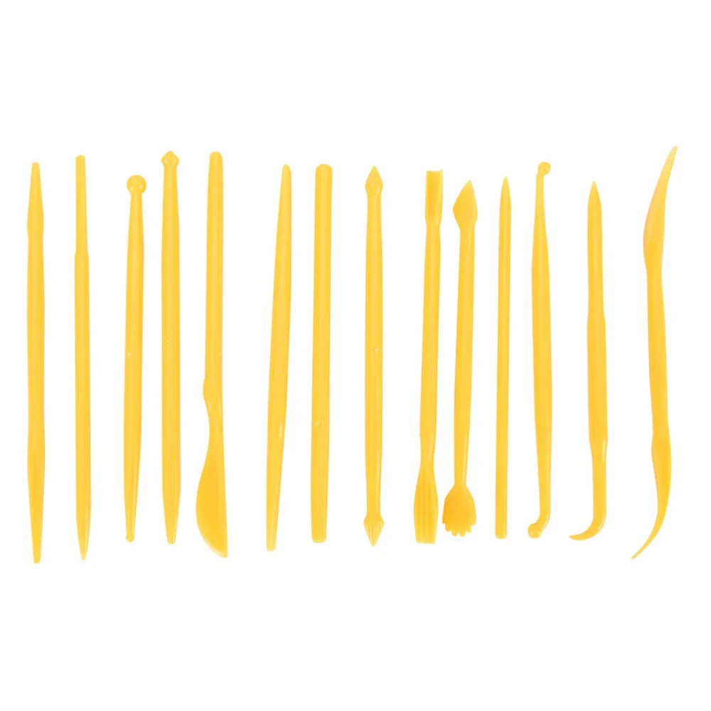 Пластиковые украшения для торта 14 шт./компл. ручки цветов из мастики ручка