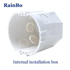 RainBo Mount-Box стандарт ЕС-внутреннее крепление-настенный выключатель света-белый пластик-материалы A101W