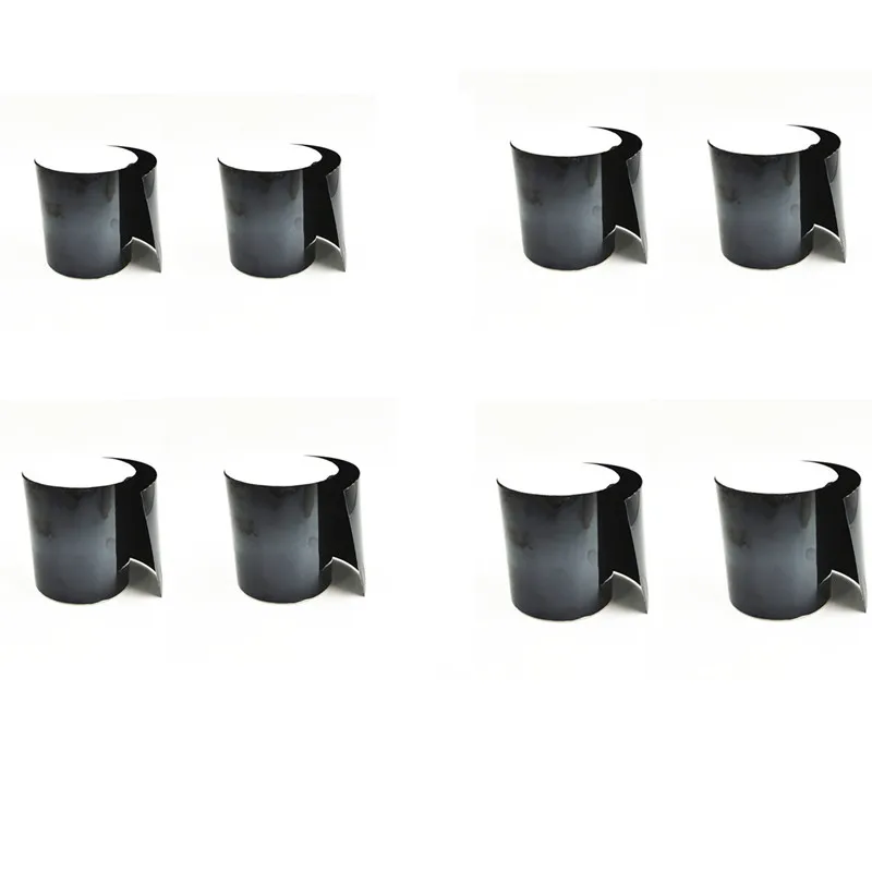 8pcs Black 1,52 м супер сильные волокна Водонепроницаемый стоп утечки Уплотнение ремонт ленты производительность само волокно Fix ленты трубопровода ремонт ленты - Цвет: 8pcs Black