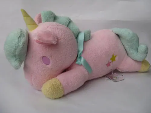 Маленькие двойные звезды Розовый Единорог мягкая плюшевая кукла большая подушка