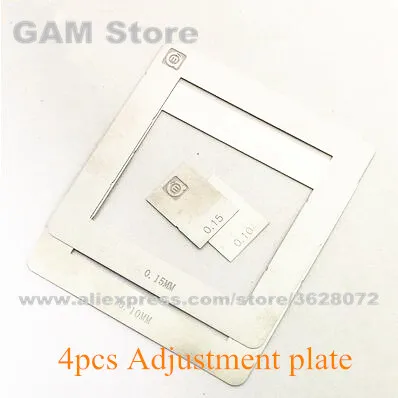 

For iPhone 6 6S 7 8 X Nand FlashChip PCIE Tin Plate Platform Reballing Solder BGA Stencil Magnet Base Adjustment Plate Amaoe