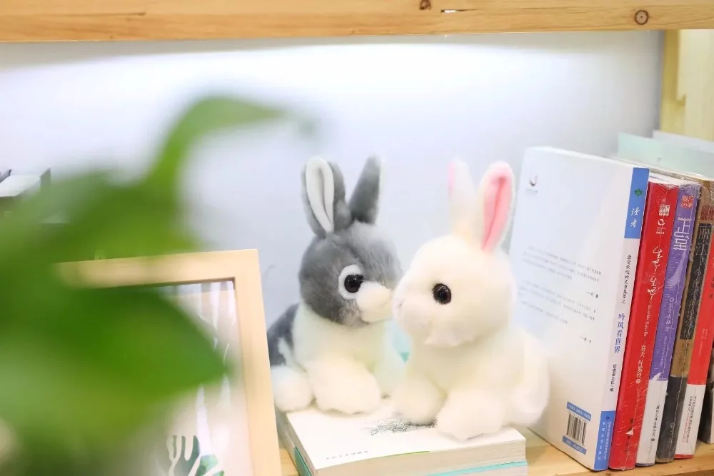 1 шт. 20 см Моделирование Kawaii Кролик плюшевые игрушки мягкие красивые игрушки-животные для детей день рождения и Рождество подарок кукла автомобиль Декор