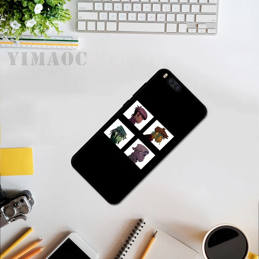YIMAOC A23 Gorillaz Bands Soft Silicone Case for Xiaomi Redmi 6 Note 4X 4A 5A 5 Plus MiA1 A2 Pro Lite Mi 8 A1 |