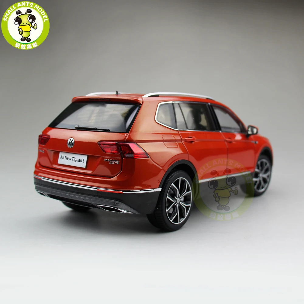 1/18 Ti guan L SUV литая модель металлическая модель автомобиля SUV Подарочная коллекция хобби оранжевый