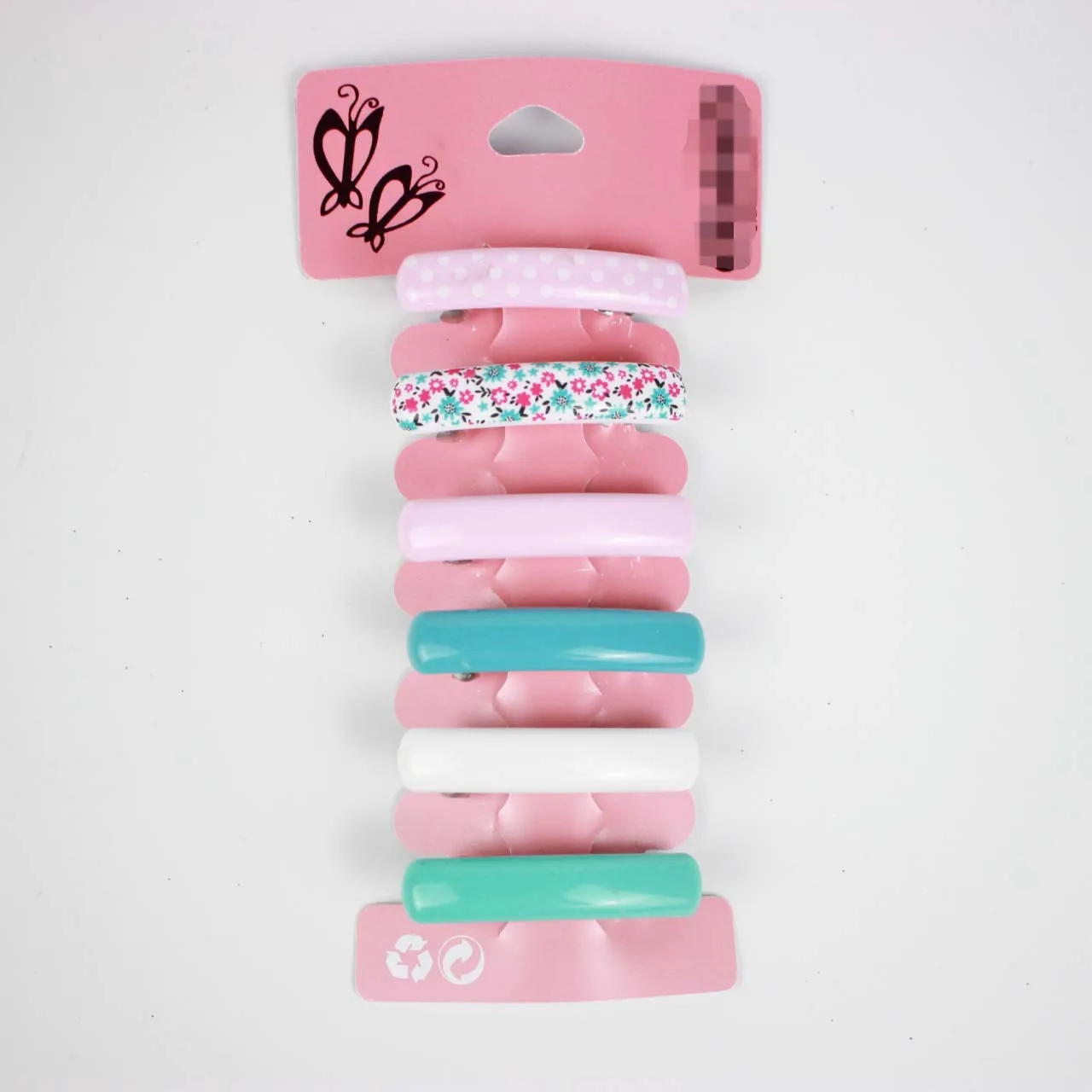 Wholesale 6pcs/set print flowers barrettes solid summer hair clips 4 cm girls hairpins accessories for school | Детская одежда и