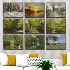 Настенные картины для украшения дома, Постер для гостиной, холст, печать, картины, датский Педер Морк, монстрированные лесные деревья