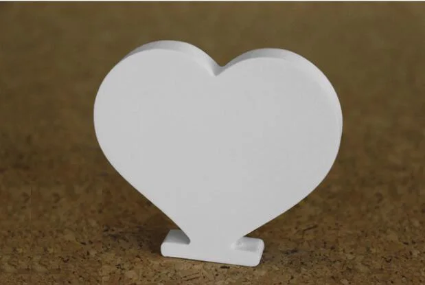 heart Искусственные деревянные 50 см буквы цифры бабочка Корона сердце использование Свадебные украшения для дня рождения подарки на день рождения - Цвет: heart