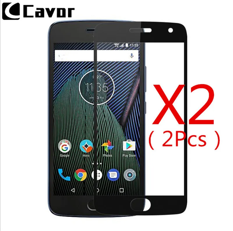 Закаленное стекло для защиты экрана Motorala G5S Plus Z2 Force чехол полное покрытие