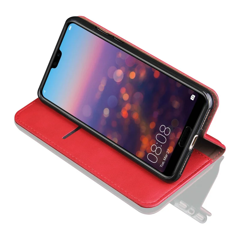 Чехол Кошелек Huawei P30 Pro откидные чехлы для P20 Lite Y6 Y7 Y9 2019 винтажный кожаный
