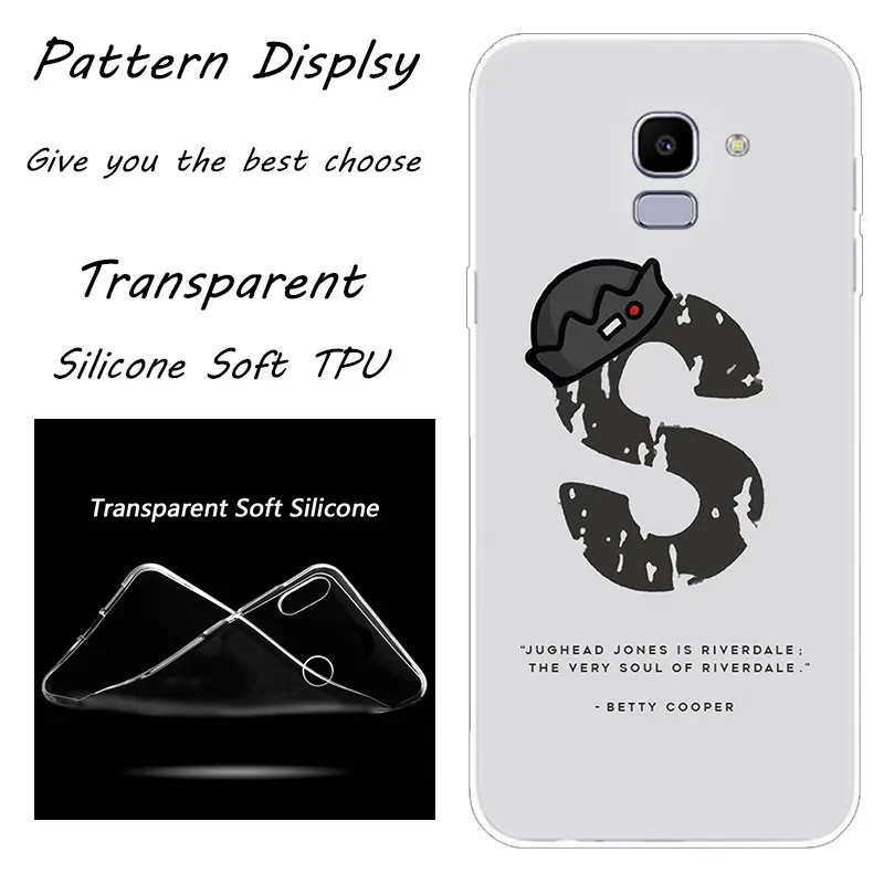 006 Ханука "South Side serpents" логотип силиконовый чехол для samsung Galaxy J8 J6 J4 J2 Core J5 J6 J7 Prime J3 ЕС J4 Plus - Цвет: 006