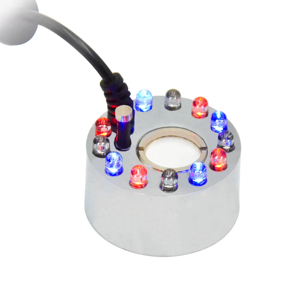 

2019 New Mini LED Light Ultrasonic Fog Mist Maker Fogger Atomizer Air