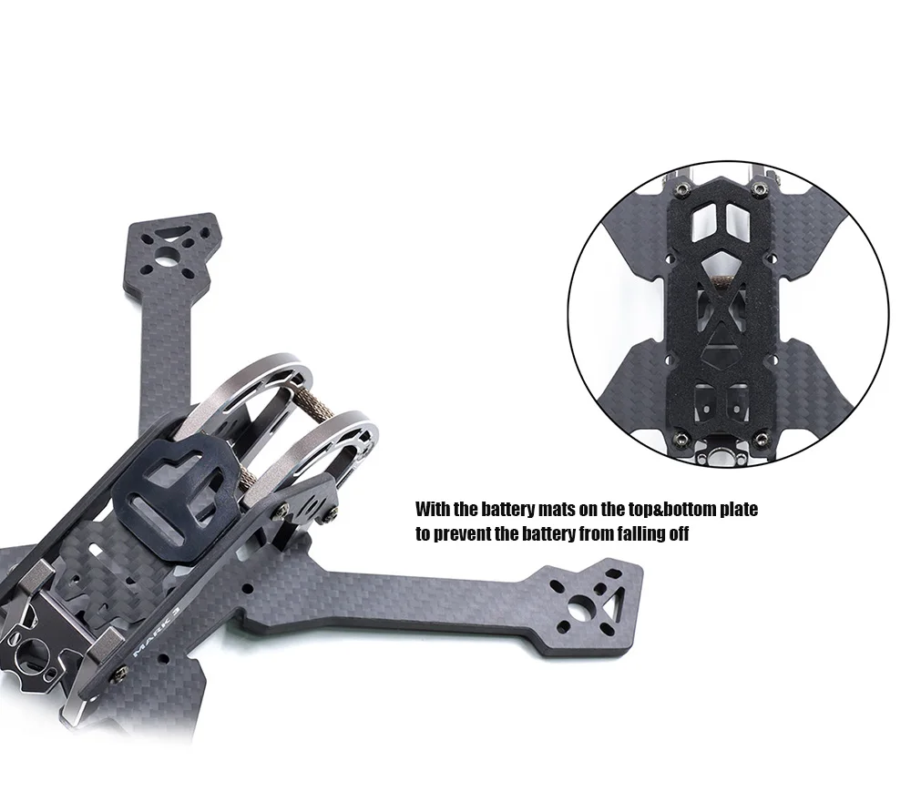 GEPRC GEP Mark3 QAV225mm 250 мм 239 мм X Quacopter Drone Frame Kit 4 мм Arm Board 3K Full Carbon Fiber для FPV Racing frestyle