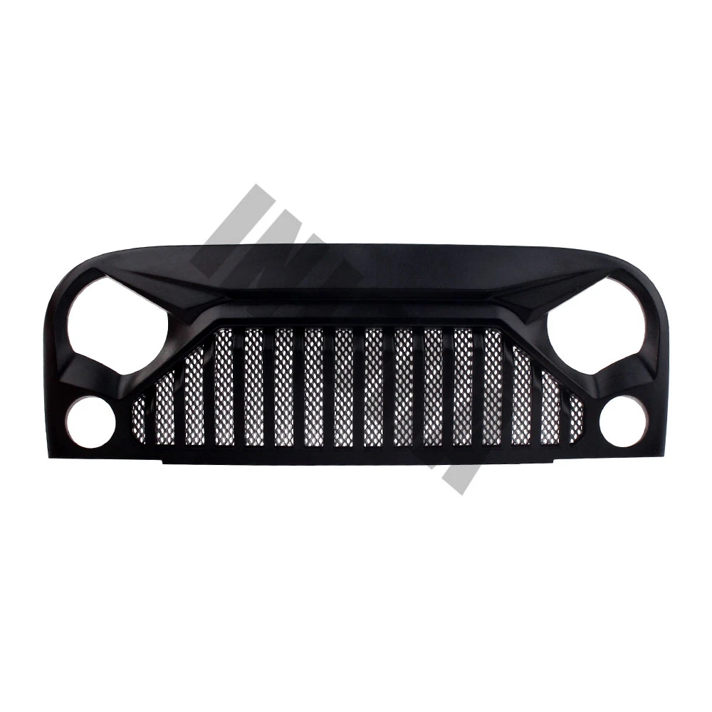 Front Grille B INJORA RC автомобильный воздухозаборник решетка Передняя лицевая капот двигателя для 1/10 RC Гусеничный осевой SCX10 90046 Jeep Wrangler Rubicon Корпус Корпуса - Цвет: Front Grille B