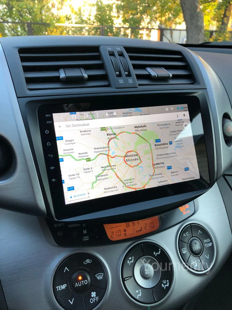 Автомобильный Dvd мультимедийный плеер Youmecity для Toyota RAV4 Rav 4 2007 2008 2009 2010 2011 2din Gps Wifi Rds Android 9,0 Carplay 8 ядер