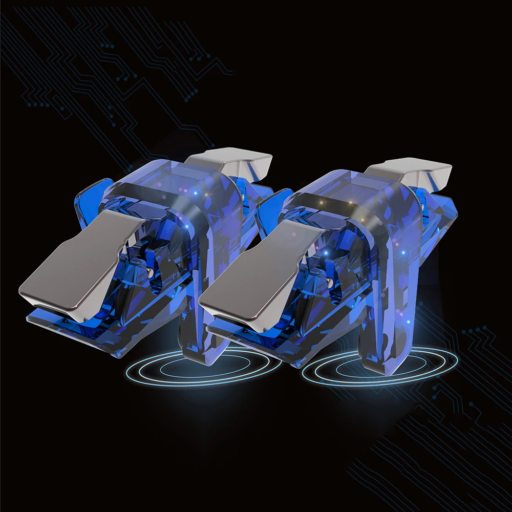 2Pcs/set L1 R1 Shooter Triggers PUGB Moible Controller Gamepad Joystick Fire Button For IPhone Android Phone Game Accessories |