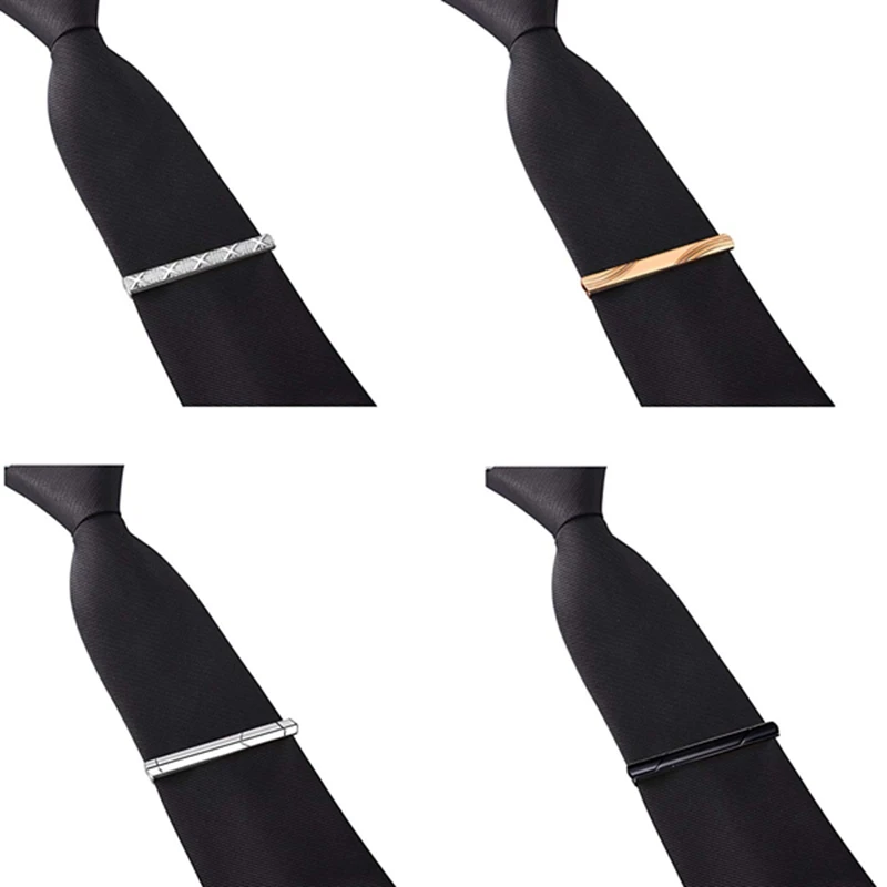 8 шт набор зажимов для галстука мужчин зажим Набор регулярные связи галстук