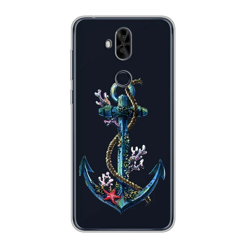 Ciciber корабль якорь чехол для телефона ASUS Zenfone 5 Lite ZC600KL Чехол Для 5Z ZE620KL ZS620KL Мягкий